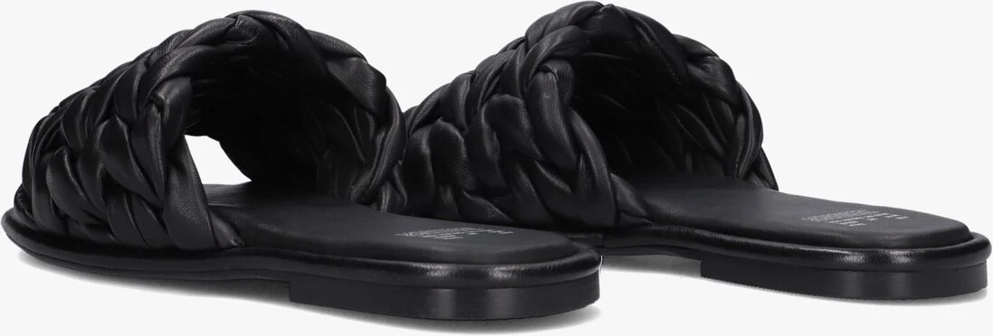 BRONX zwarte bronx slippers delan-y 85020-d