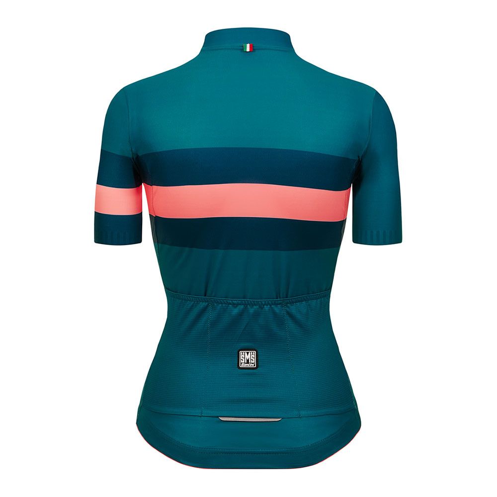 Santini ECO SLEEK BENGAL - Maillot Femme pétrole
