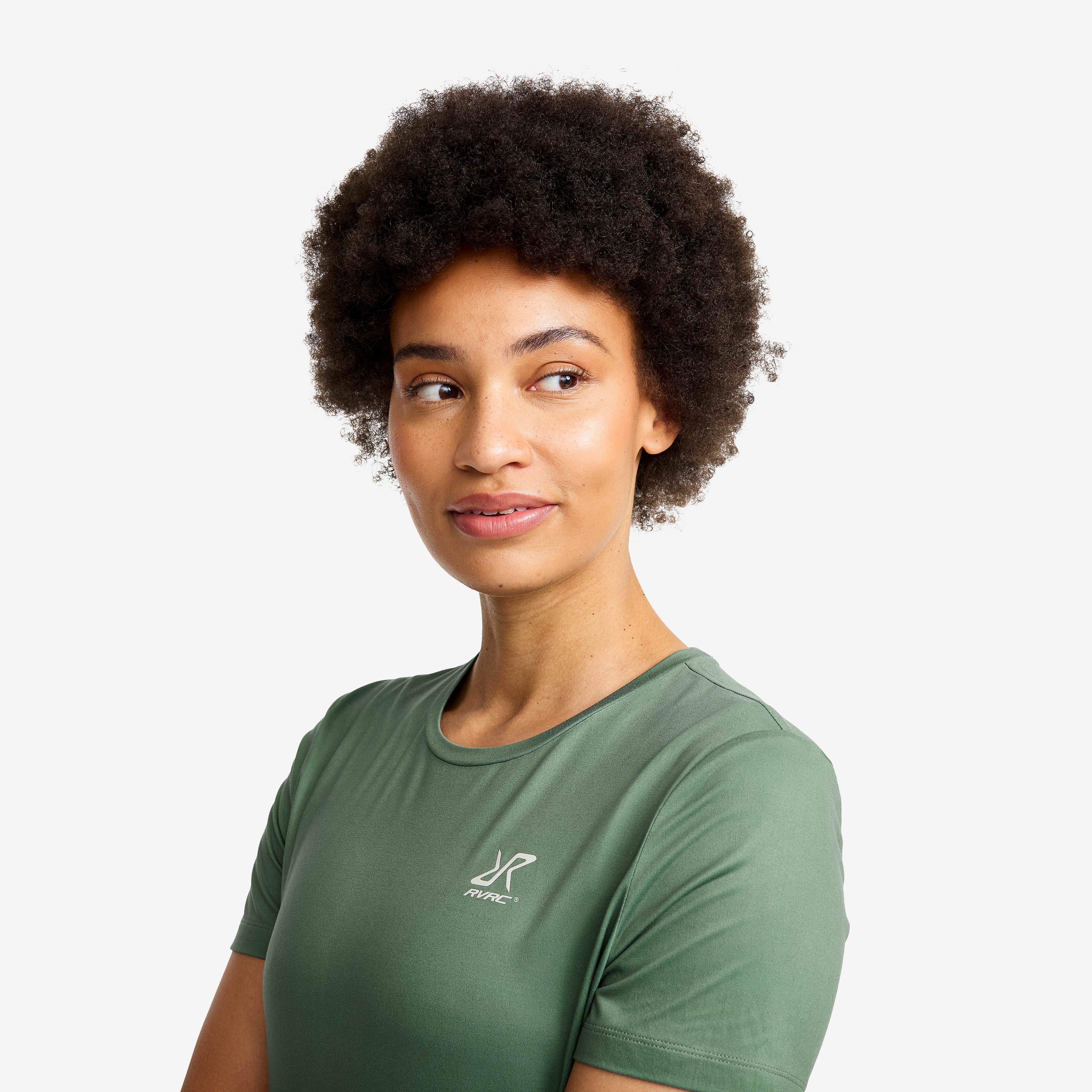 Mission T-shirt Dame Dusty Green