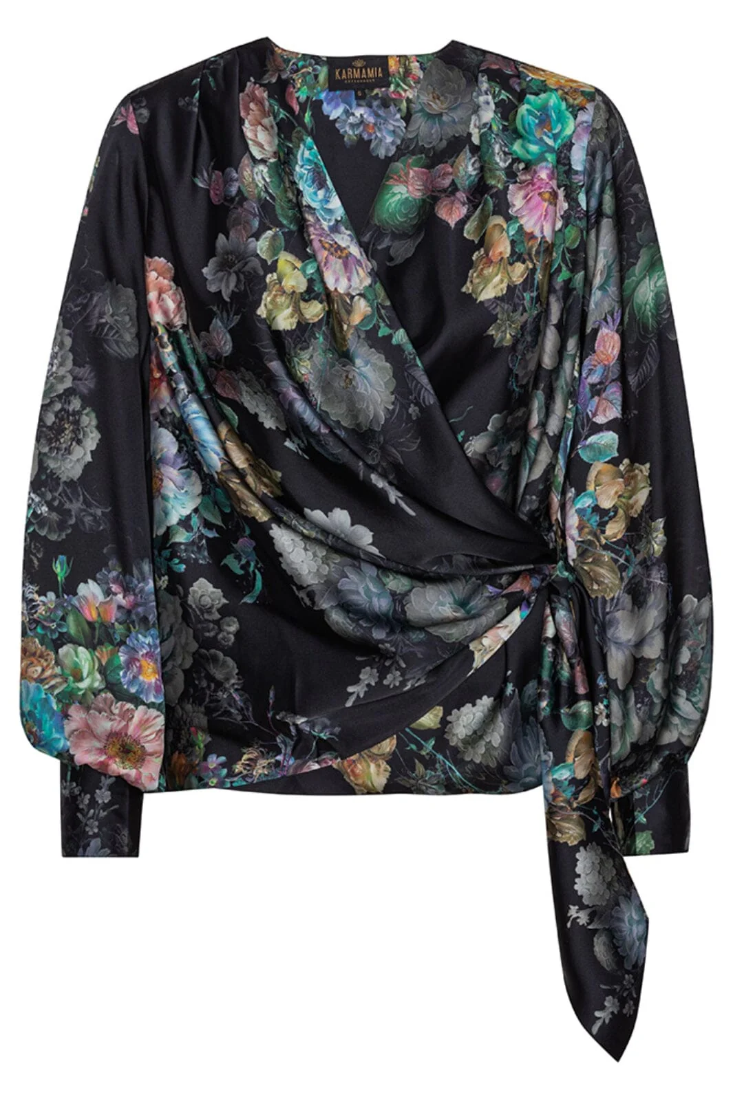 Karmamia Ines Blouse daisy noir wildflower