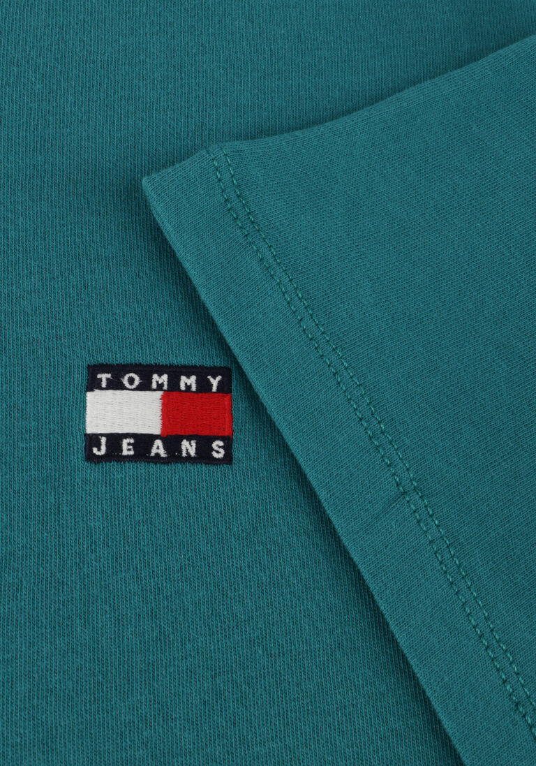 TOMMY JEANS groene tommy jeans t-shirt tjm reg badge tee ext