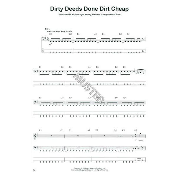 Hal Leonard Bass Play-Along AC/DC