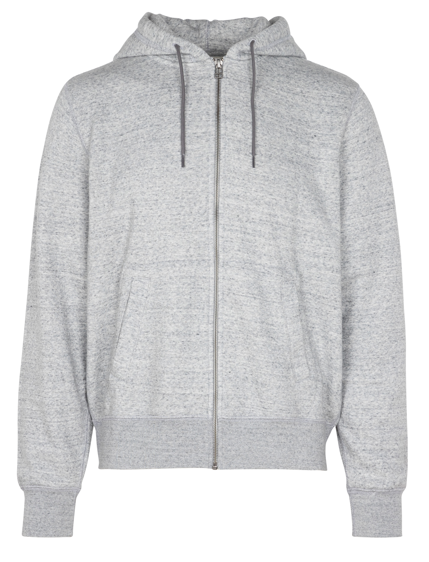 Sweat à capuche zippé regular-fit | Gris