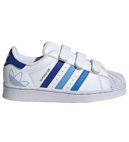 adidas Originals Sko - Superstar CF C - Hvid/Bl?