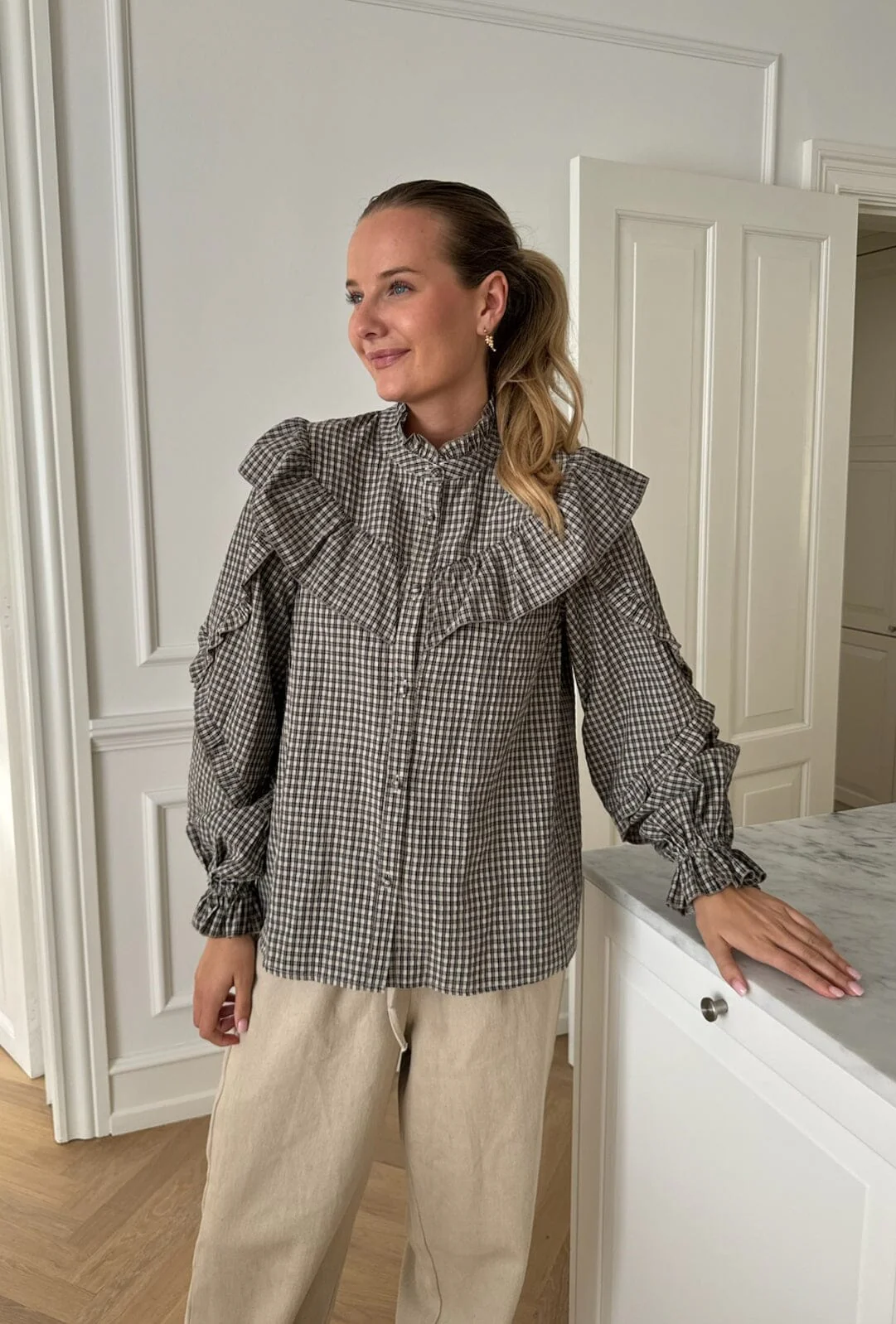 BYIC Isaic Shirt bsc black small check