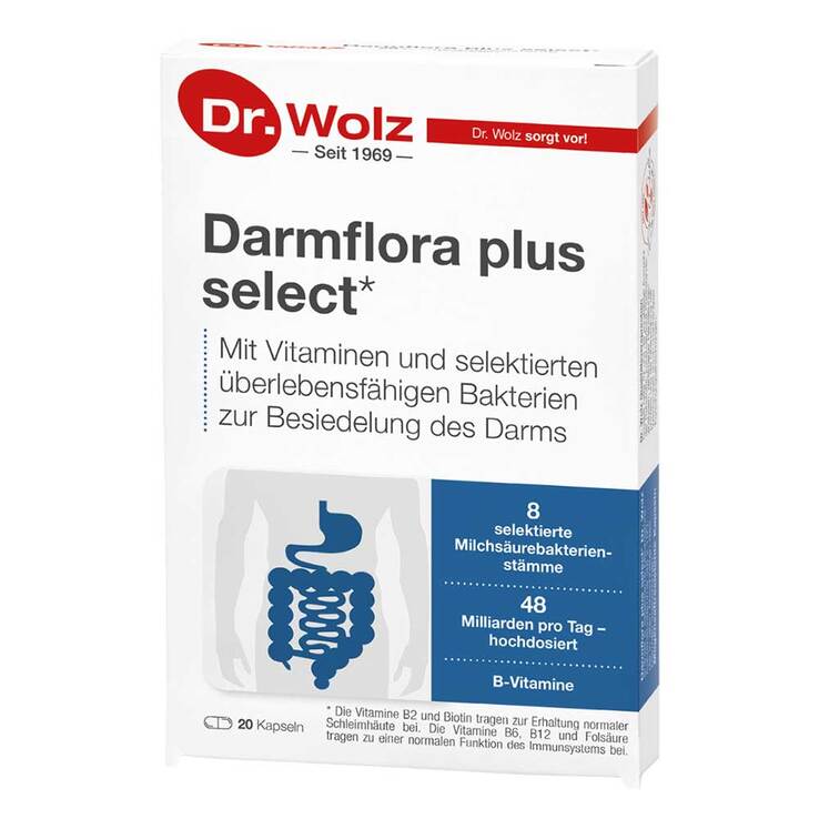 Darmflora plus select Kapseln, 20 St