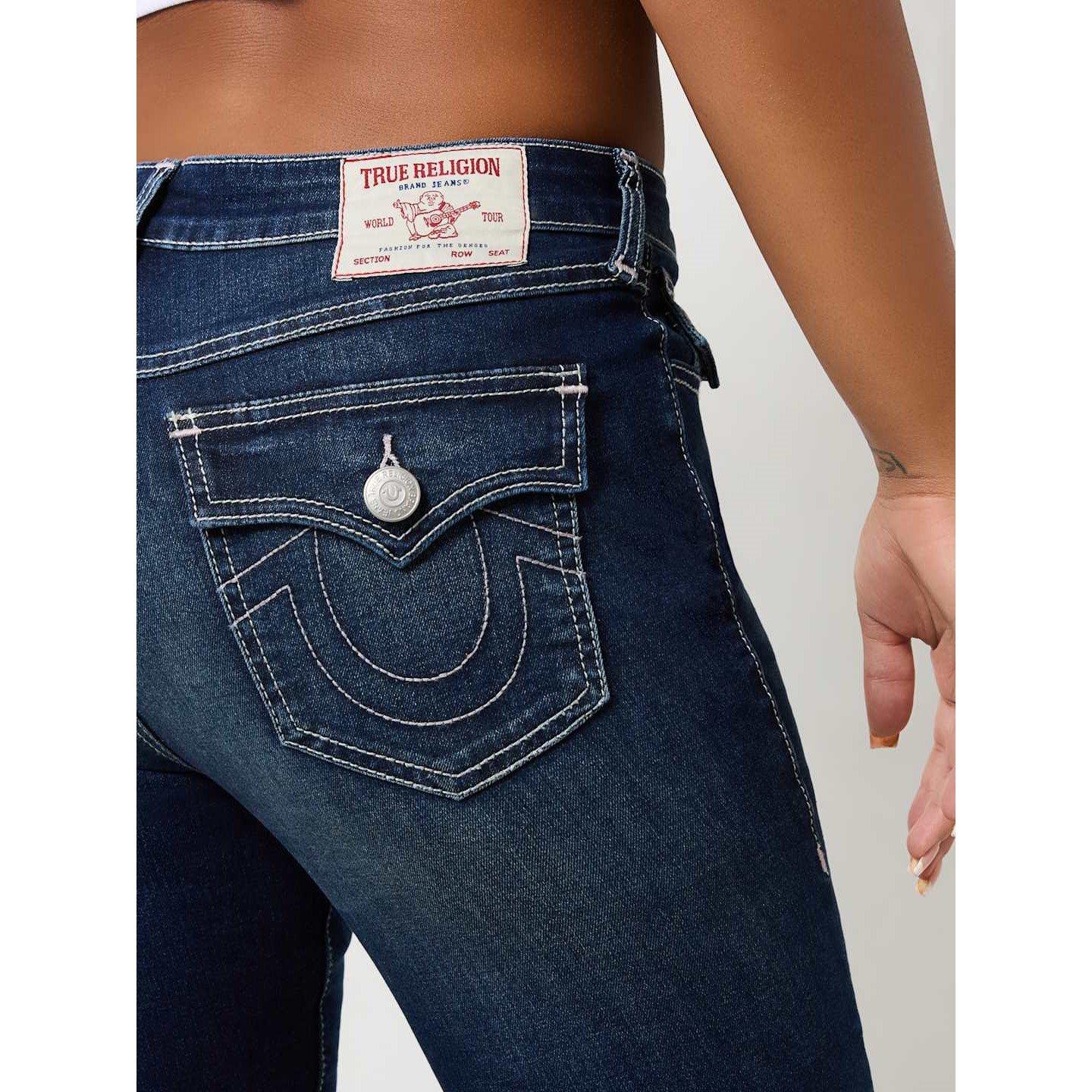 True Religion TR Buttoned Front Jeans Womens