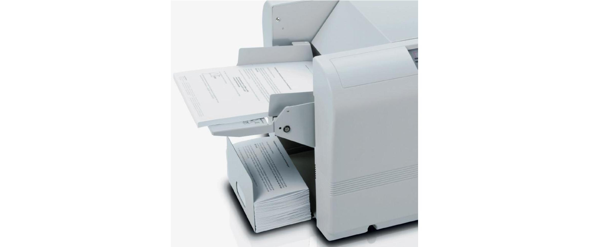 Falzmaschine 8324<br>Das leistungsfähige Bürogerät DIN A4