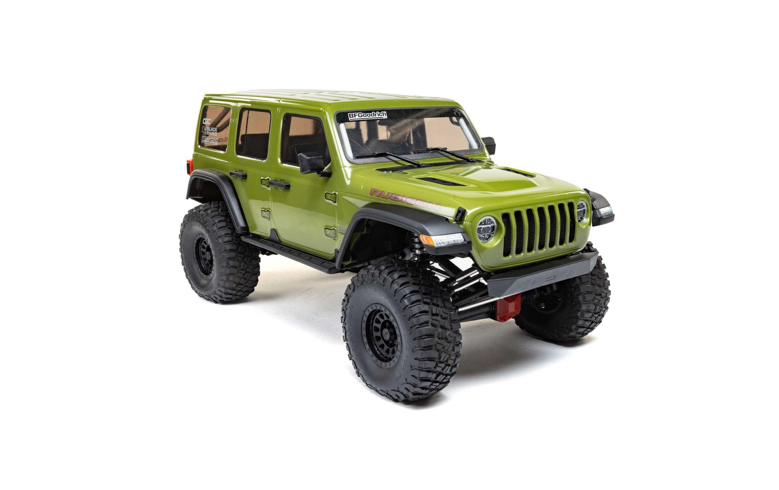 Scale Crawler SCX6 Jeep Wrangler Rubicon JLU, Grün 1:6, ARTR<br>Grosser Rock Crawler mit leistungsstarken Spektrum Komponenten