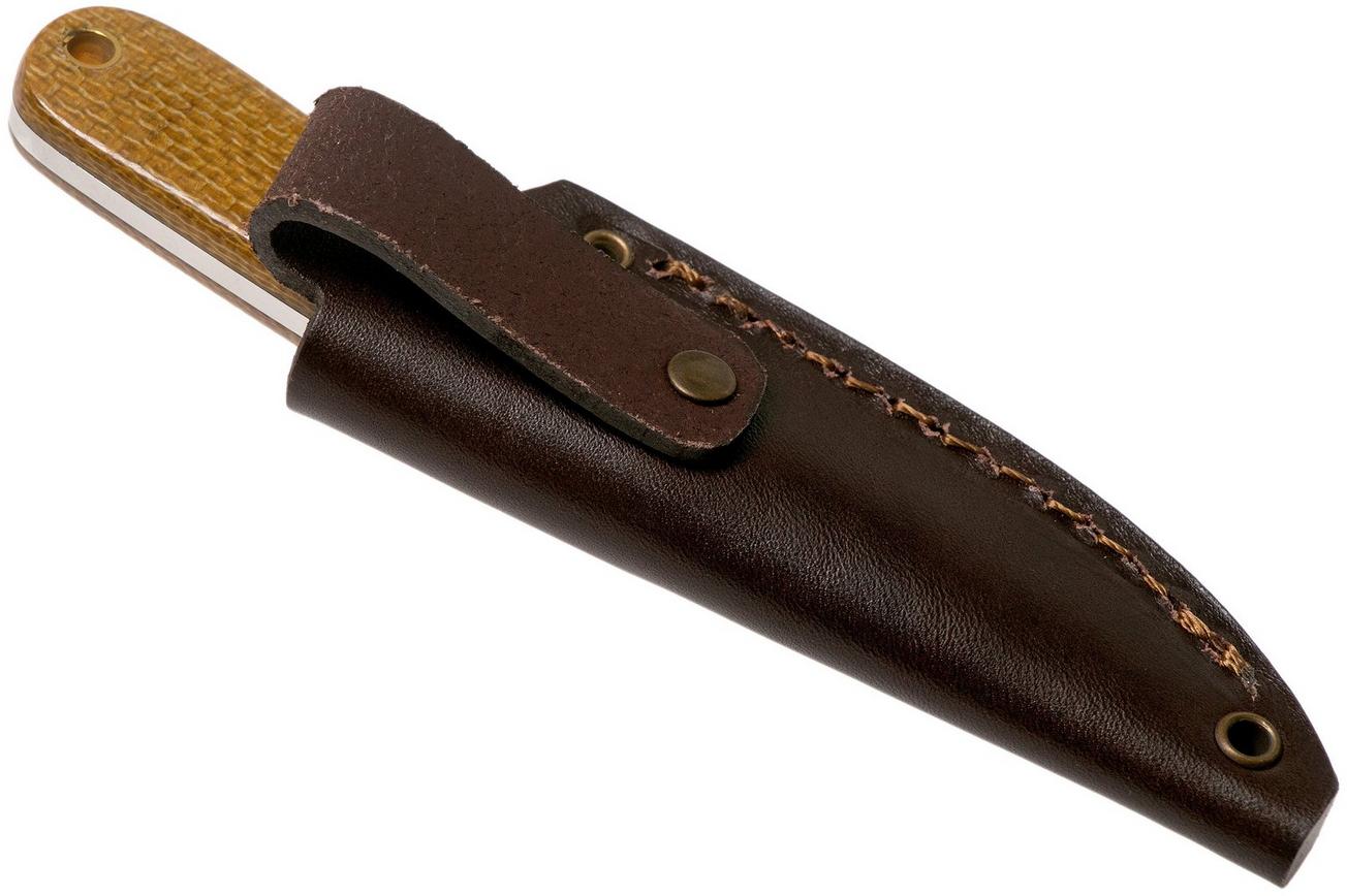 Brisa Necker 70, 001 Scandi Mustard Micarta, nekmes
