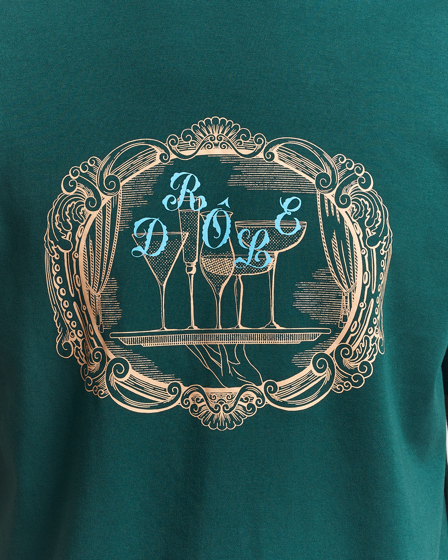 Drôle de Monsieur Plateau T-Shirt Dark Green