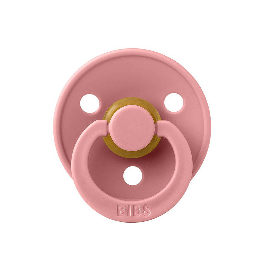 fopspeen - maat 1 - Dusty Pink / Coral (2 stuks)