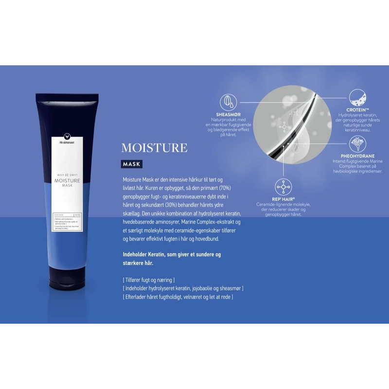HH Simonsen Moisture Mask 150 ml