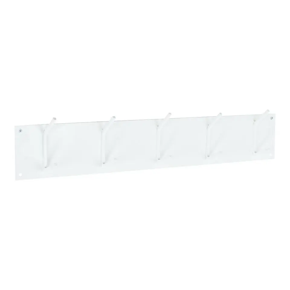 LOFT42 Factory Kapstok 5 Dubbele Haken - Metaal - Wit