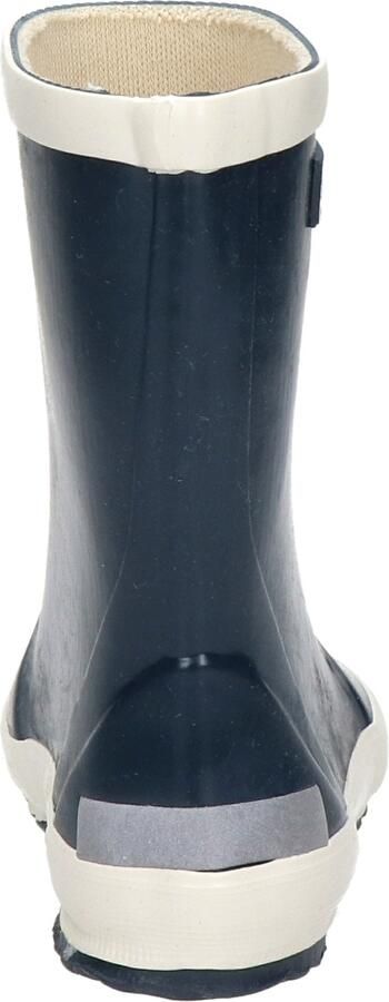 Bergstein regenlaarzen donkerblauw wit Rubber Effen 20