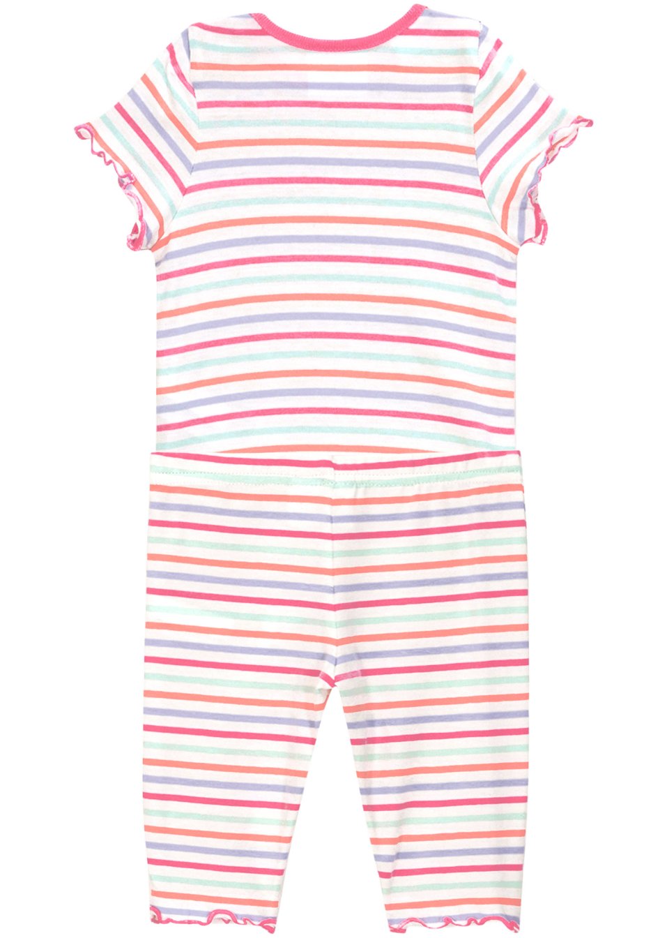 Body bébé manches courtes et legging en coton (Ens. 2 pces.)