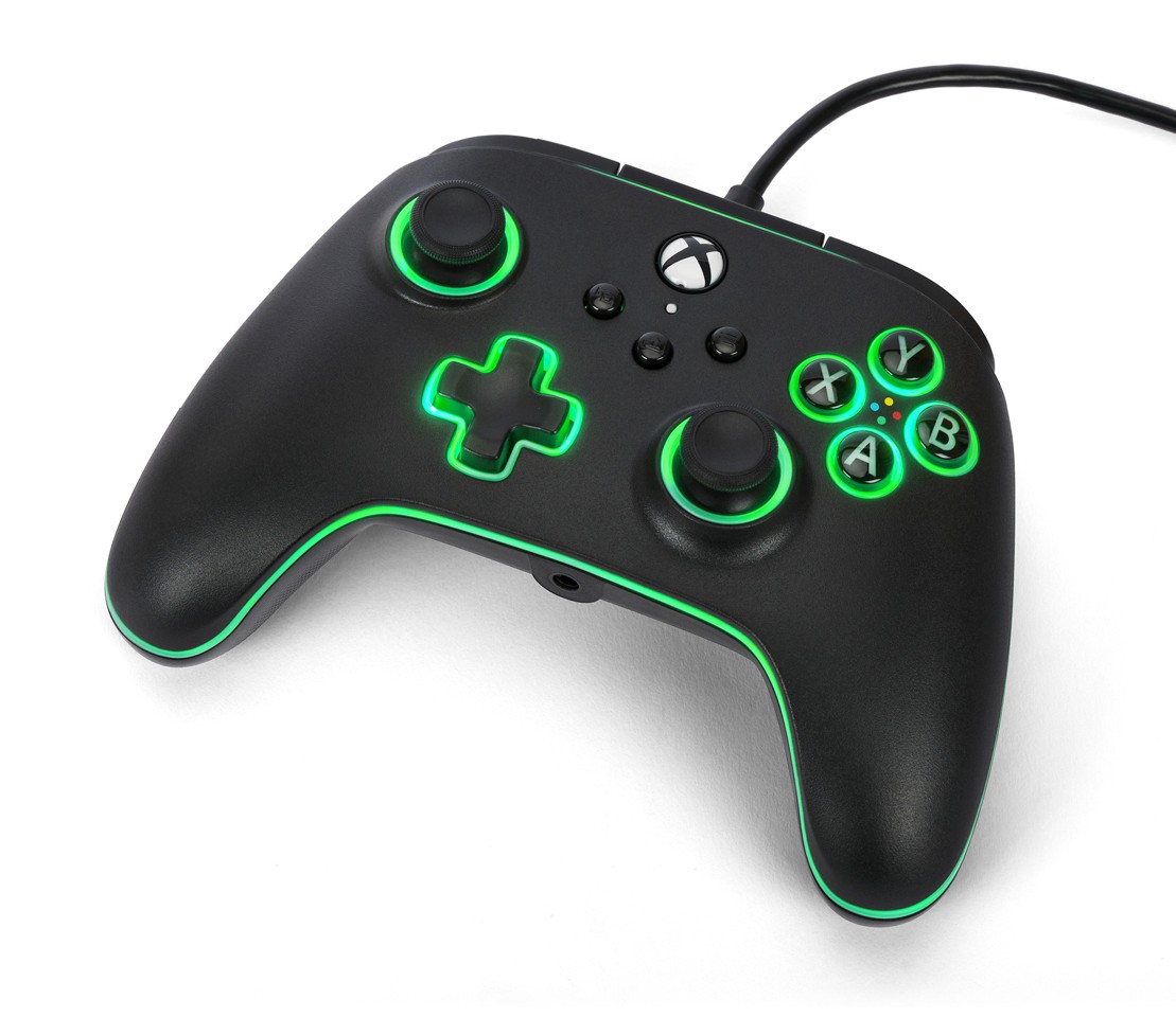 PowerA Advantage Wired Controller - Xbox Series X/S -m/ Lumectra - Black