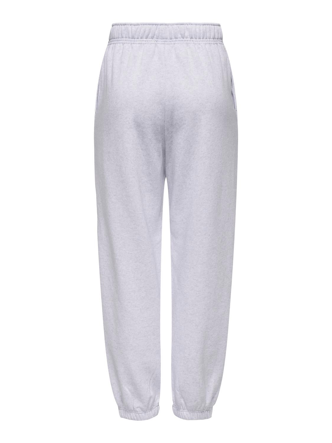 ONLDEBORAH Mittlere Taille Normal geschnitten Jogginghose Light Grey Melange