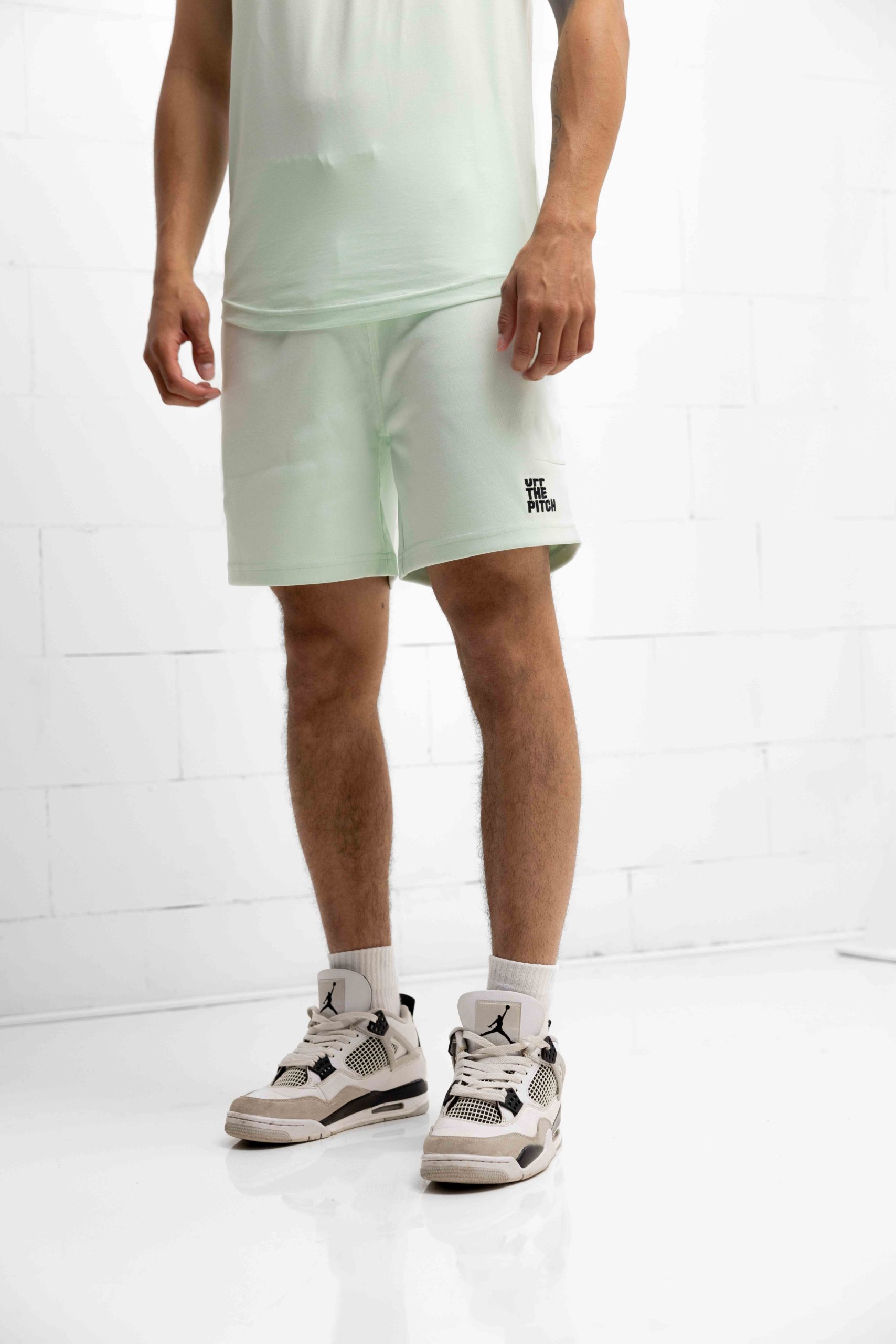 Off The Pitch Fullstop Sweatshorts Heren Mint