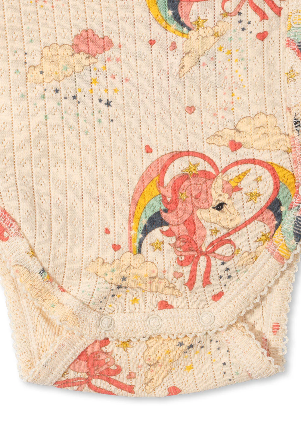 Minnie body til nyfødt - horn stars - 0-1M