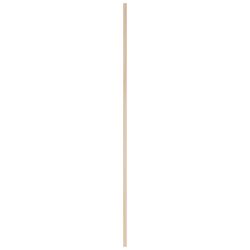 Lat geschaafd grenen D-vorm 13x33mm 210 cm