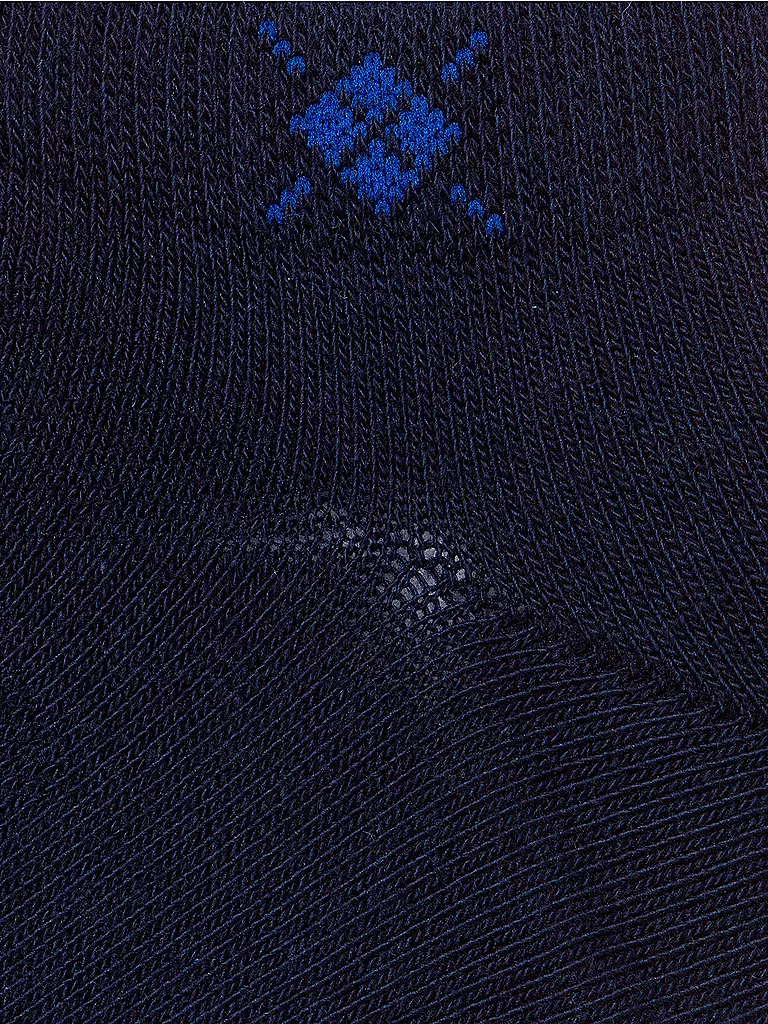 BURLINGTON Herren Sneaker Socken EVERYDAY 2-er Pkg. 40-46 marine blau