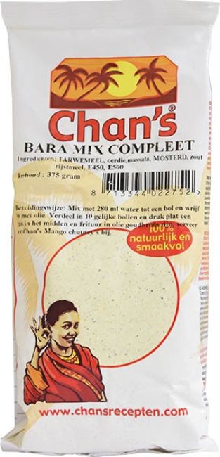 Chan's Bara - Mix Kompleet 375g