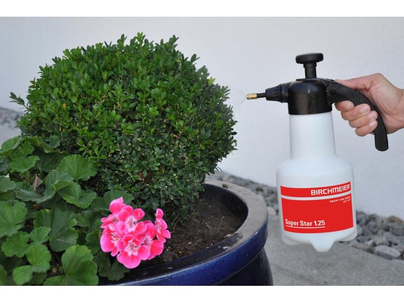 Birchmeier Handsprüher Super Star Druckspeicher-Handsprühgerät für Haus und Garten