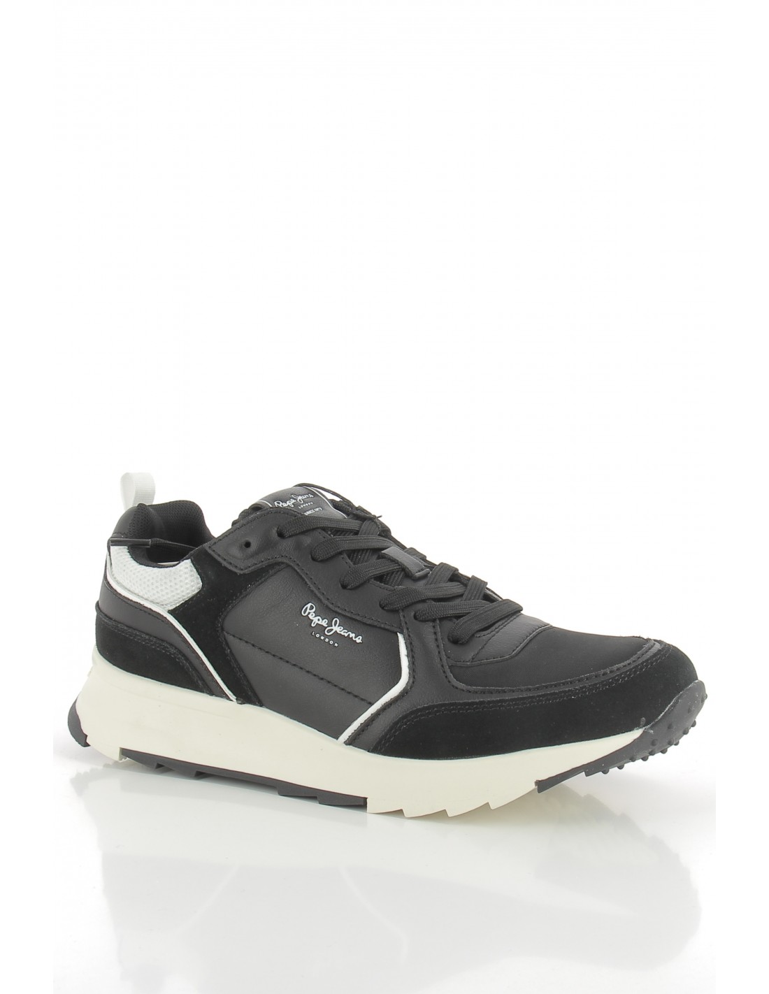 pepe jeans Baskets de ville homme joy leather m black