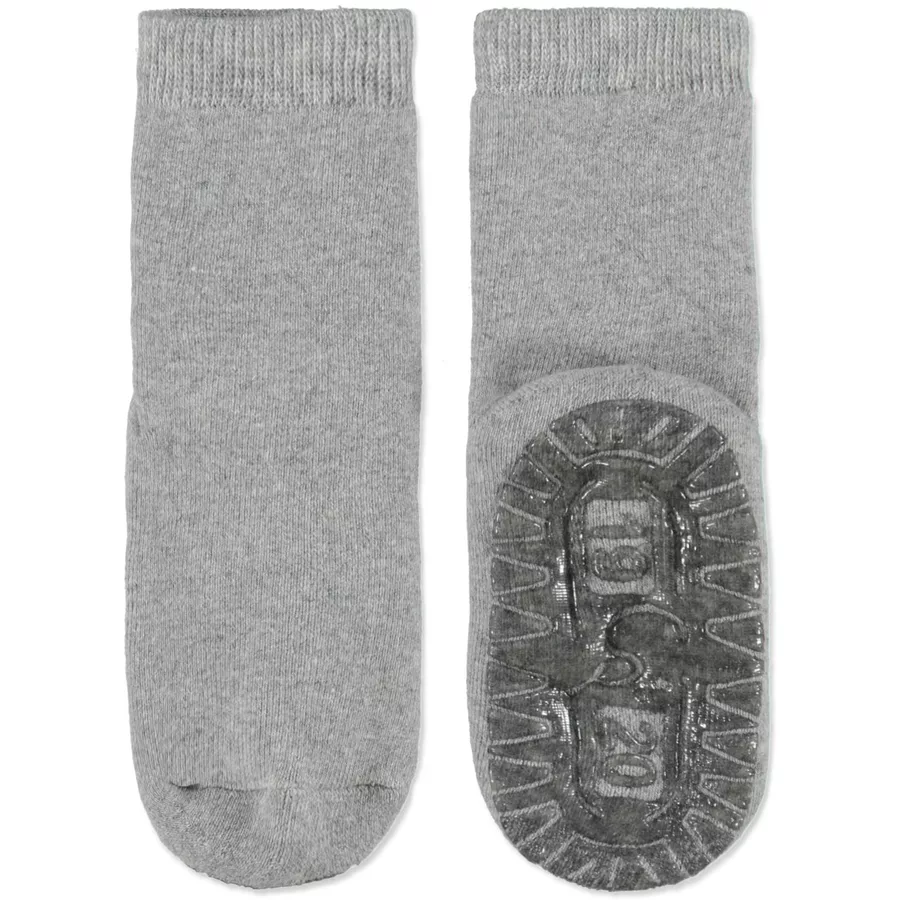 Sterntaler Fliesenflitzer Soft uni silber-melange
