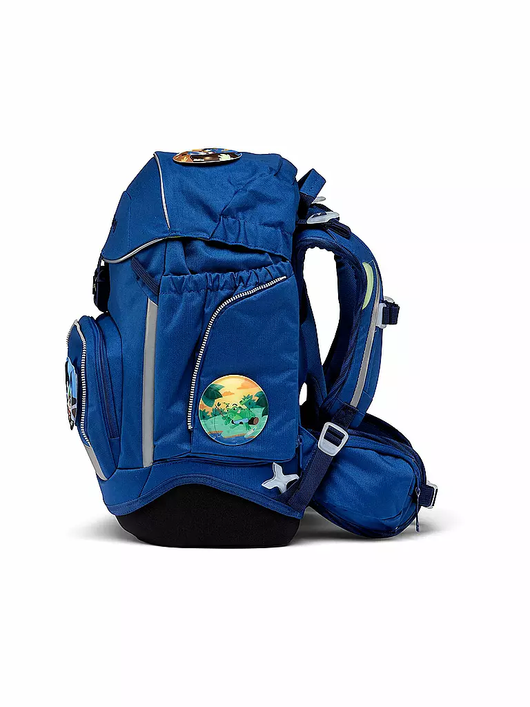 ERGOBAG Schultaschen-Set 6-tlg. Pack - WaldmonstBär blau