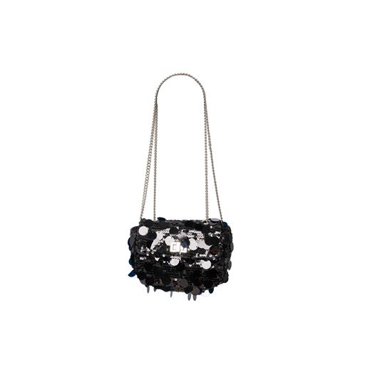 Pieces Nella Sequins Crossbody, Black