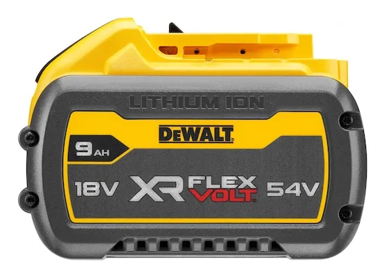DeWALT DCB547X2-XJ, Batteri, 9 At, 54 V, DeWalt, Discharge overcurrent, Overophedning, Overbelastning, 2 stk