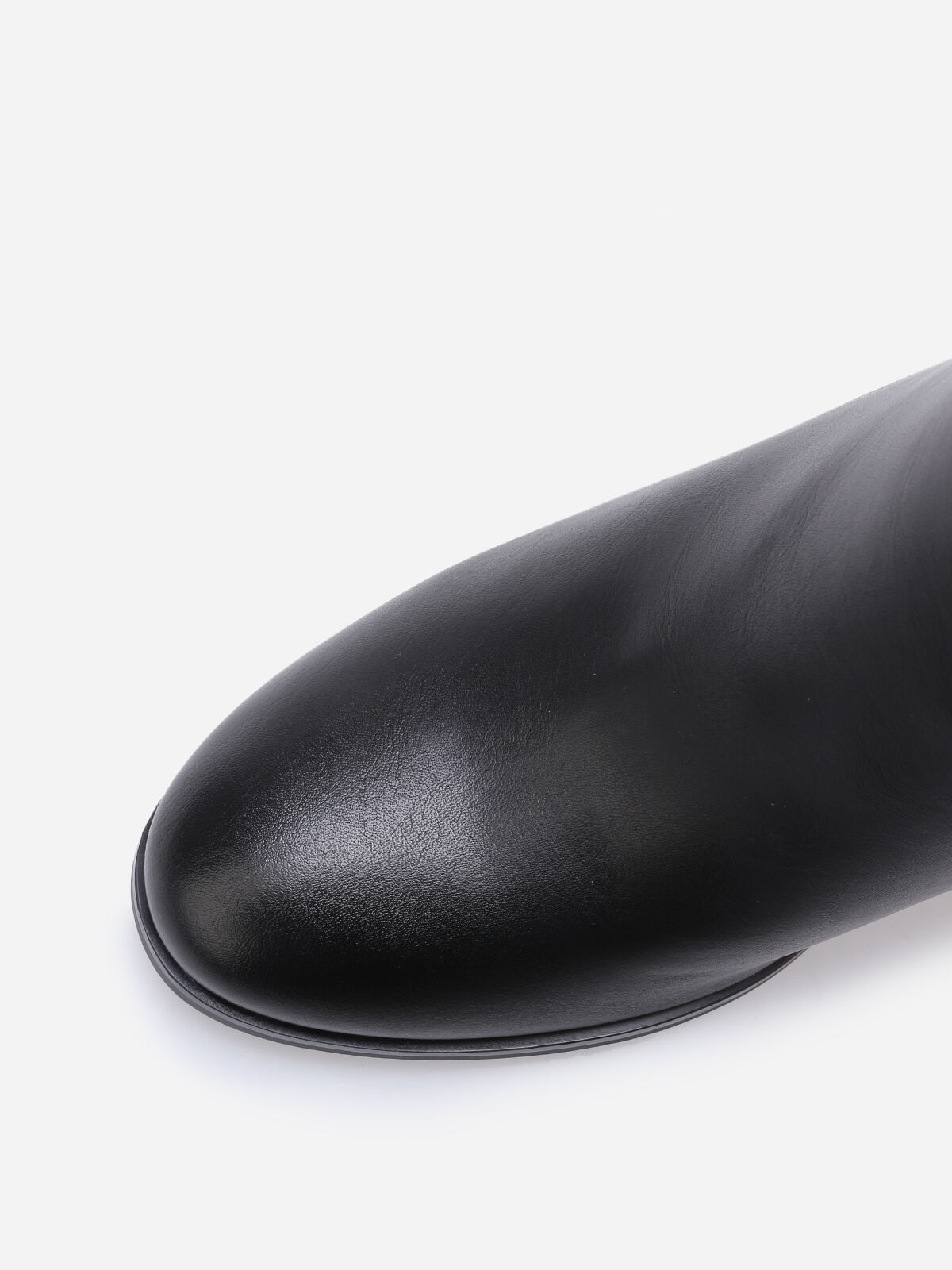 Bottines basiques à talon- Noir