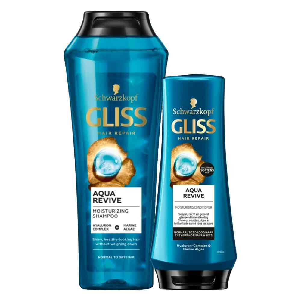 Gliss Aqua Revive Shampoo & Conditioner Pakket