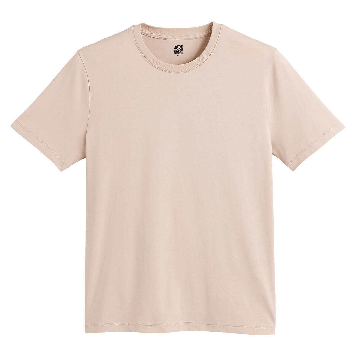 COLEÇÃO LA REDOUTE<br>Camiseta com gola redonda e mangas curtas