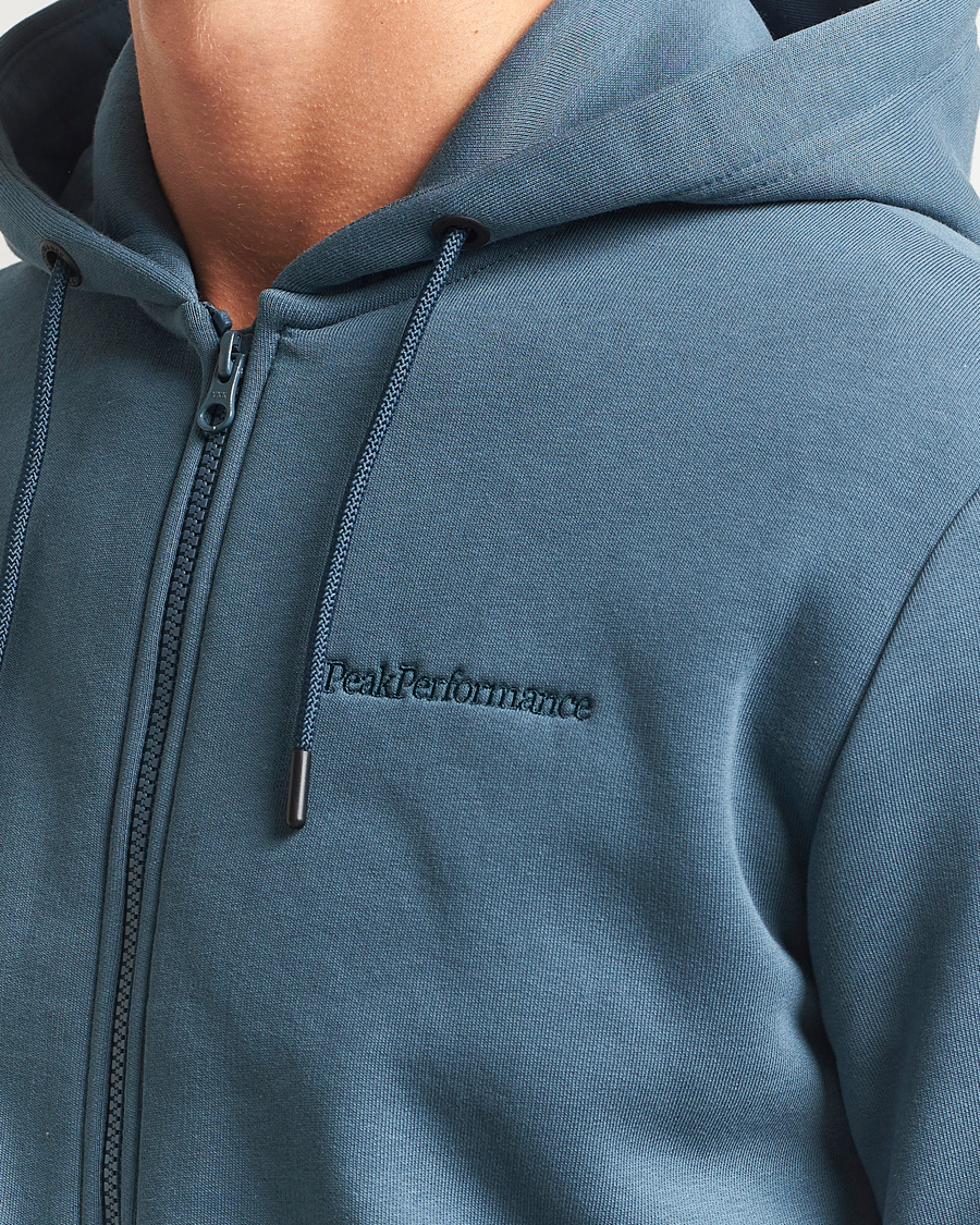 Peak Performance Original Full Zip Hoodie Mountain Lake