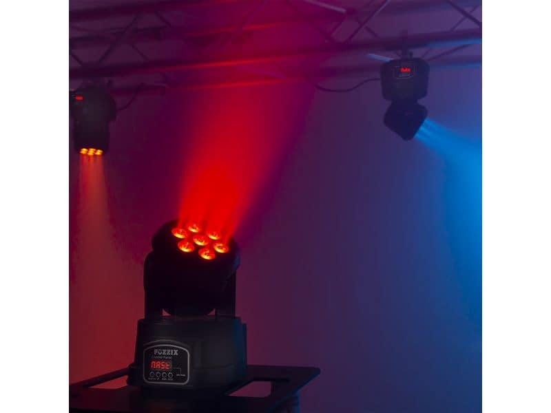 Fuzzix Moving Head MHC706 Kompakter Wash LED Moving Head