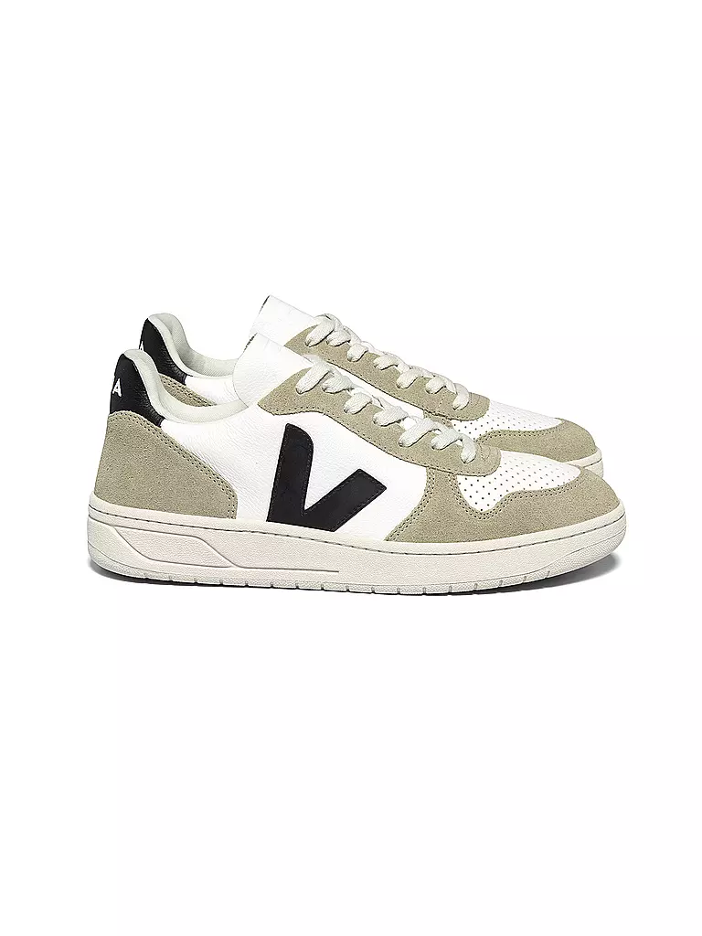 VEJA Sneaker V-10 weiss