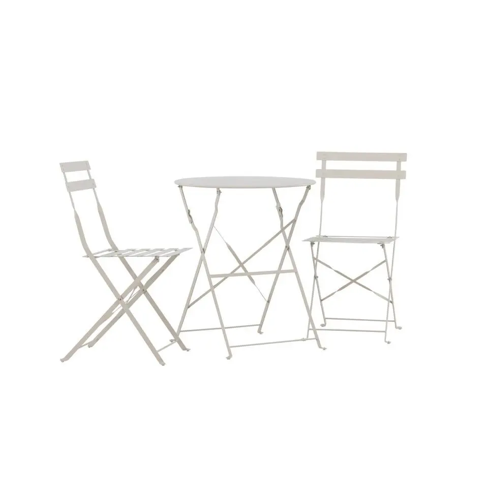 Svea - Serkan inklapbare bistro set - beige
