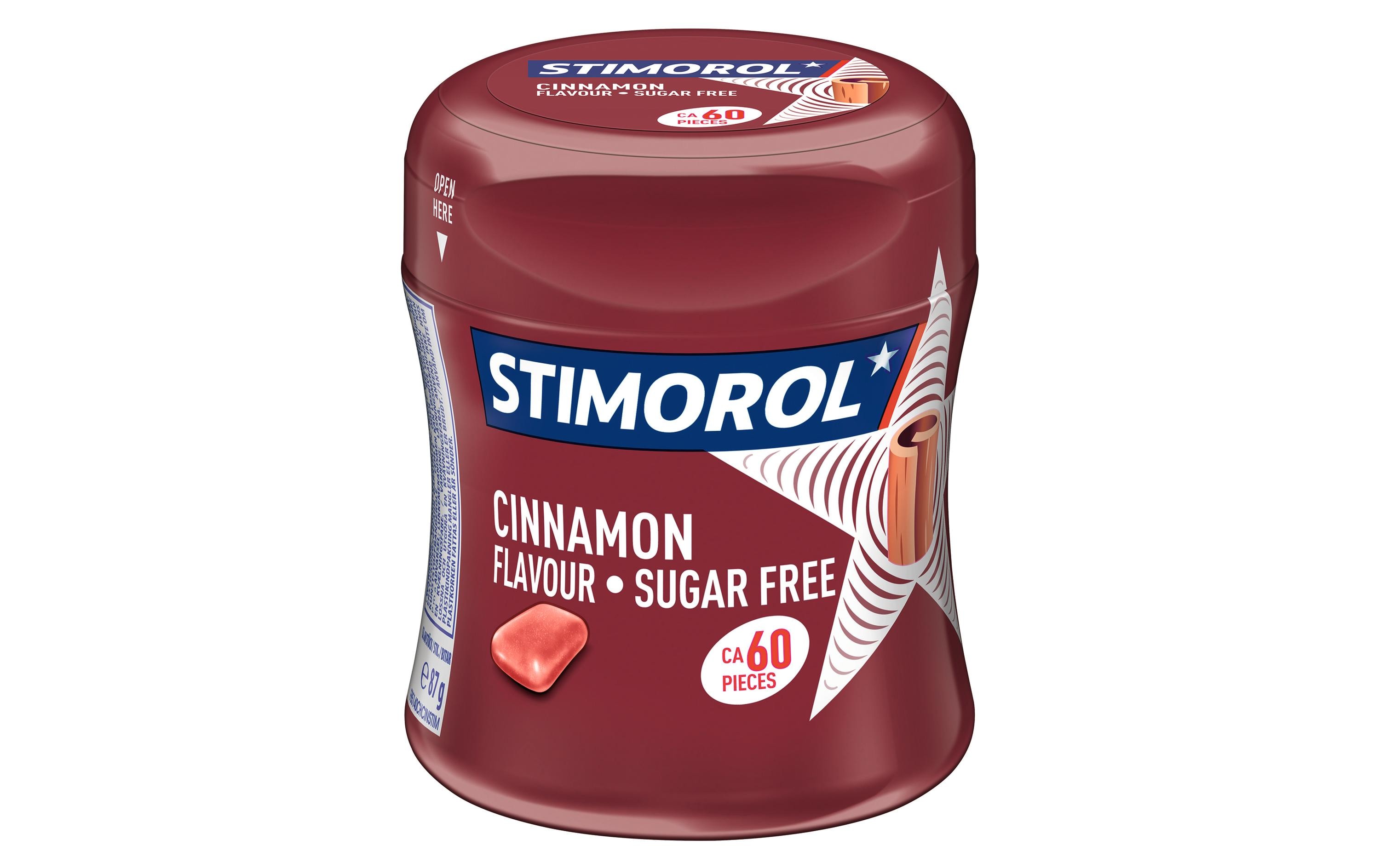 Kaugummi Cinnamon 87 gZuckerfreier Kaugummi mit Zimtgeschmack