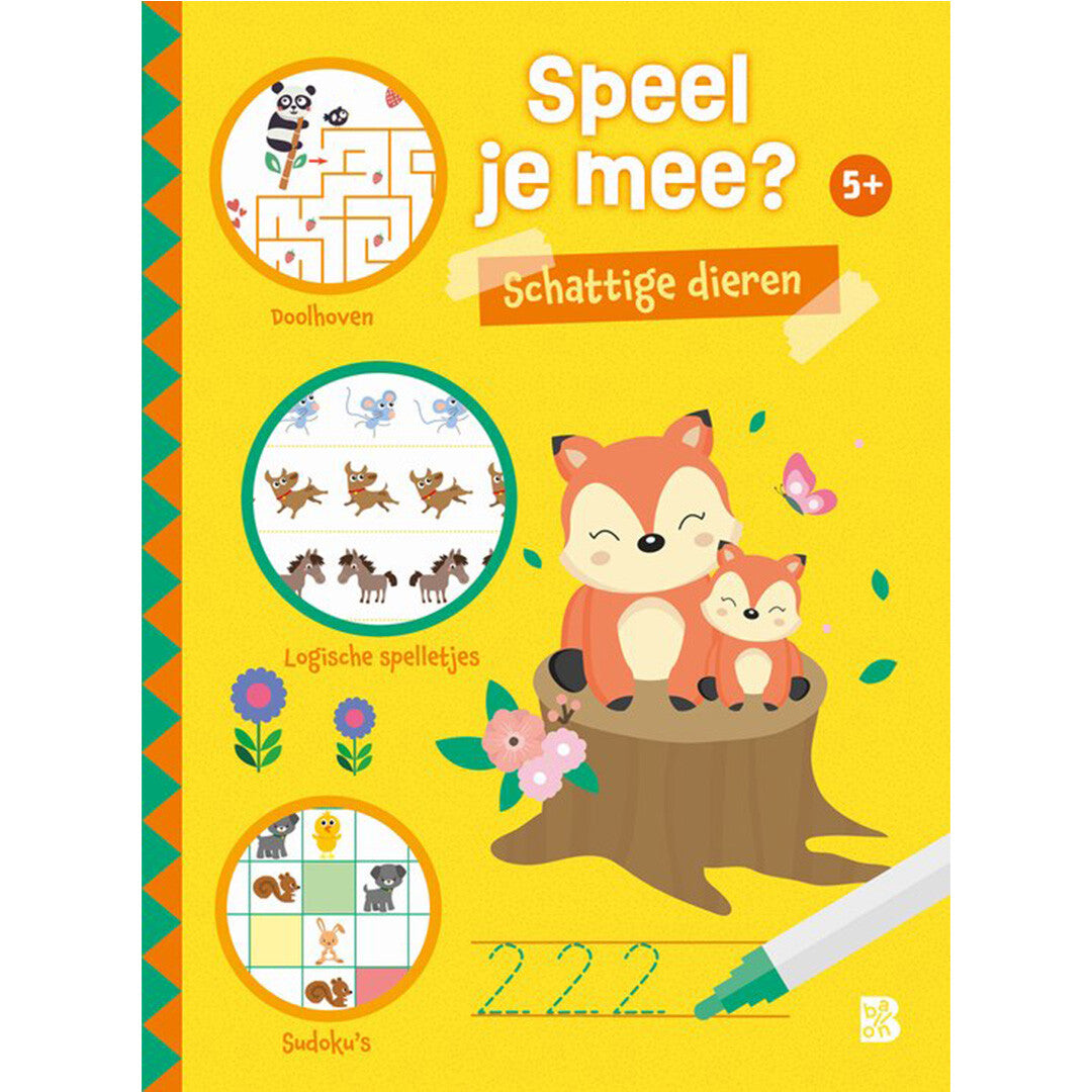 Uitgeverij ballon schattige dieren