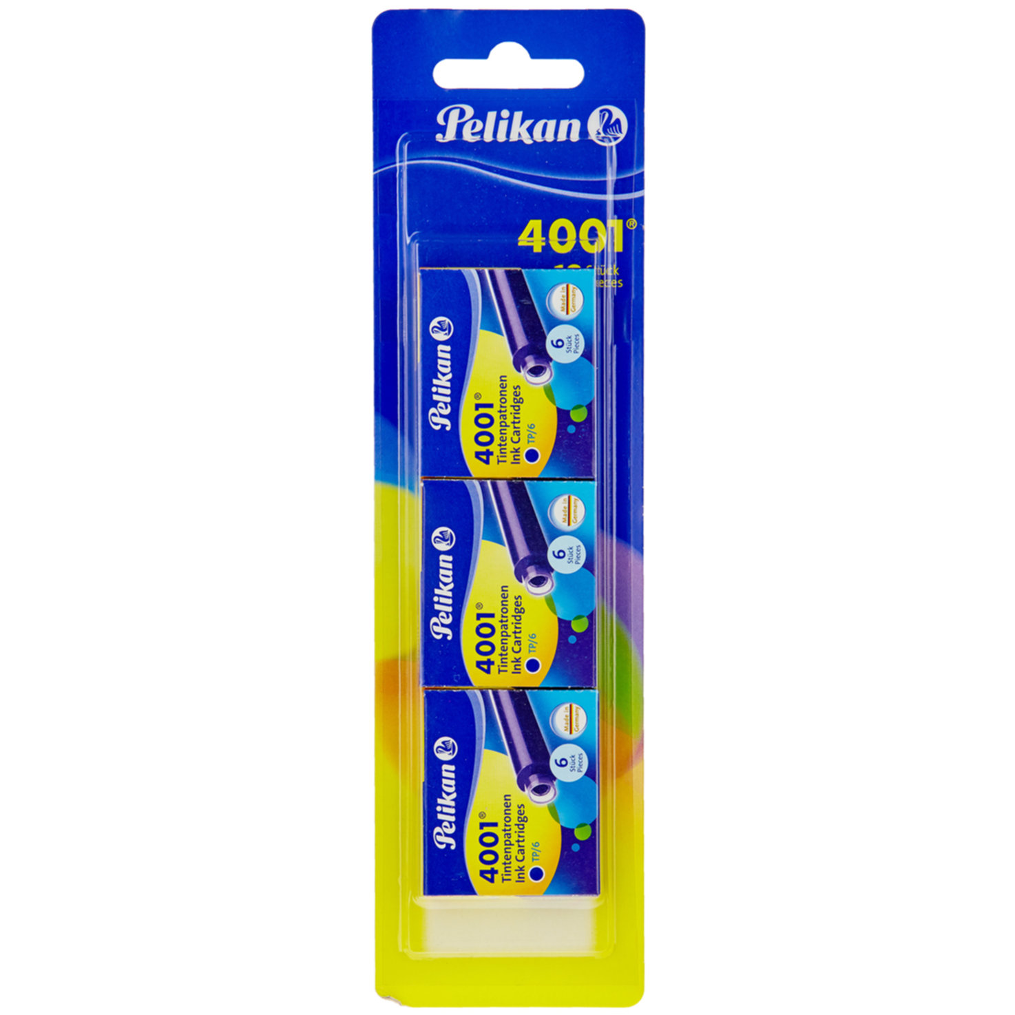 Pelikan Tintenpatronen 4001 königsblau