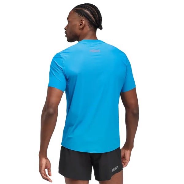 T-shirt trail HOKA ONE ONE AIROLITE RUN SHORT SLEEVE HOKA BLUE