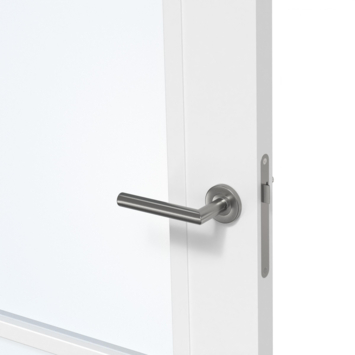 Arne & Bodil binnendeur ABD522 blank glas - wit afgelakt