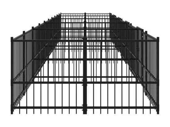 Chenil cage enclos pac noire 970 x 193.5 x 100 cm 02_0041810