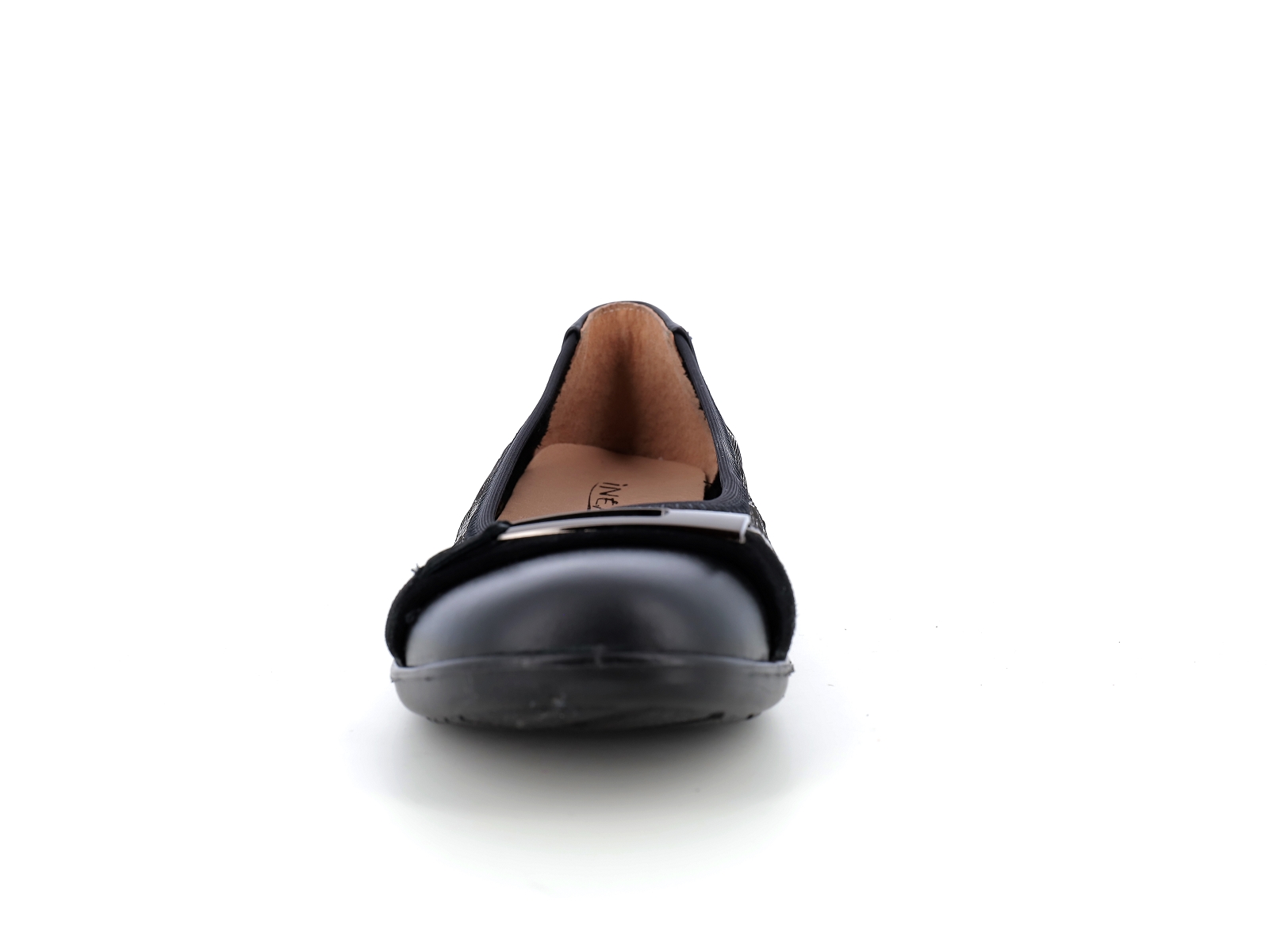 Inea-SACHET Cuir Noir Bronze