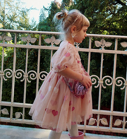 Konges Sløjd Kjole - Tulle - Heart Rose Glitter