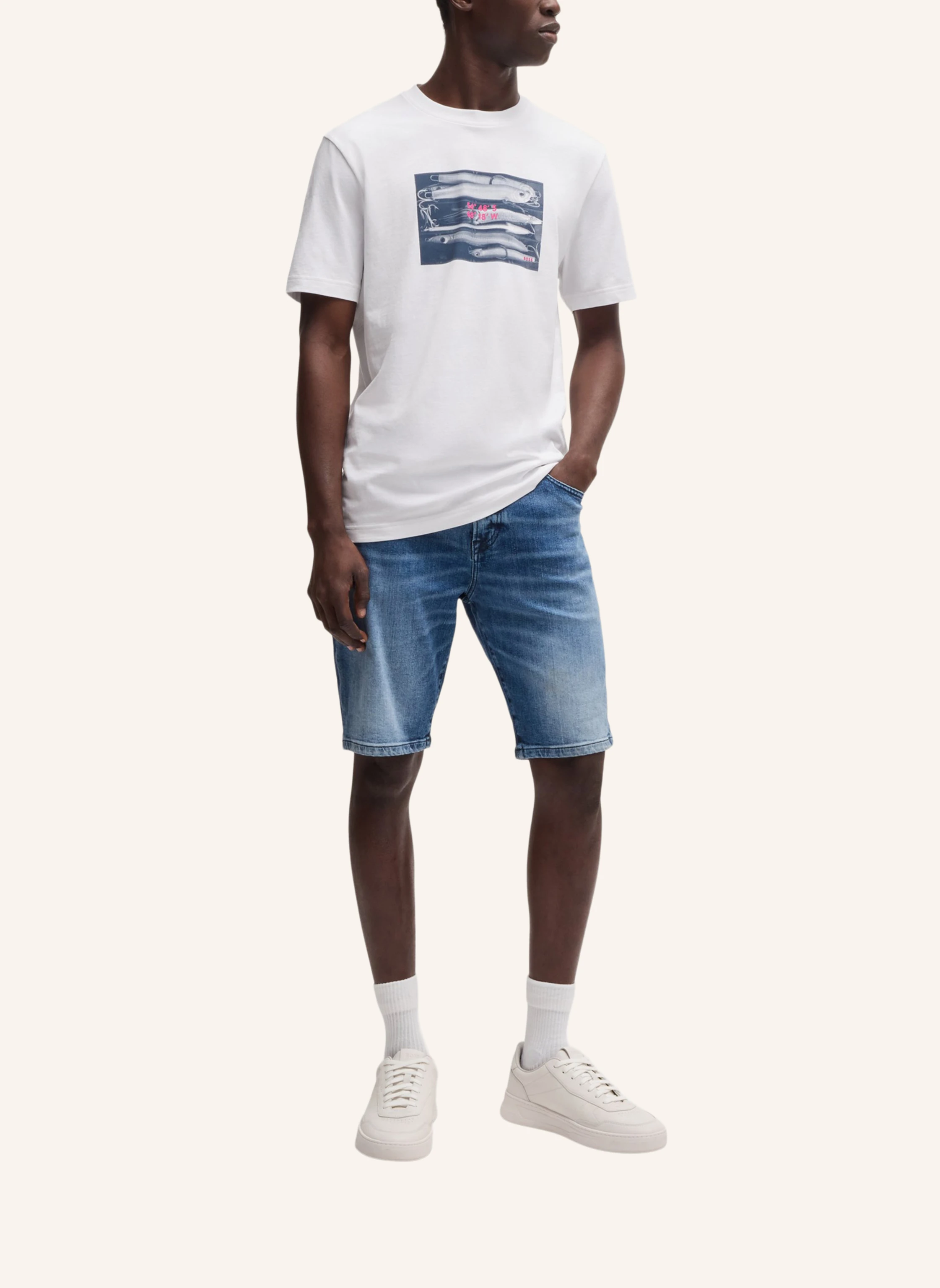 BOSS T-Shirt TE_DUNE Regular Fit