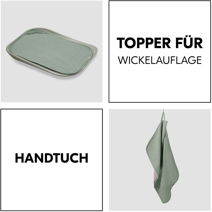 hauck Topper für Wickelauflage Sage